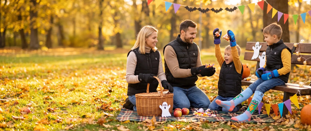 SAVIOR HEAT UK Halloween family autumn lifestyle