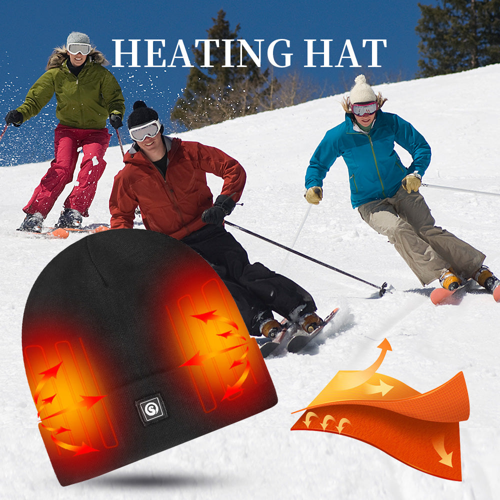 SAVIOR Winter Warm Rechargeable Heated Fleece Hat - Savior Heat UK Official Store