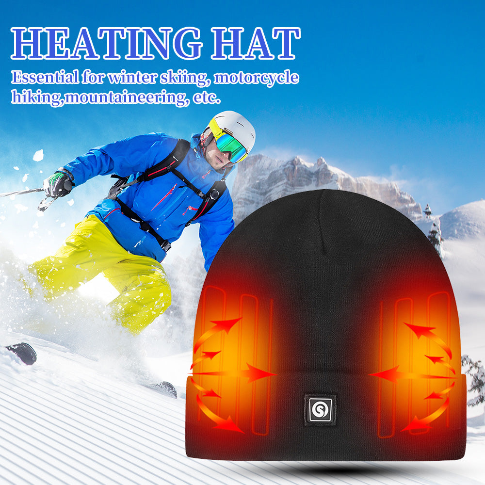 SAVIOR Winter Warm Rechargeable Heated Fleece Hat - Savior Heat UK Official Store