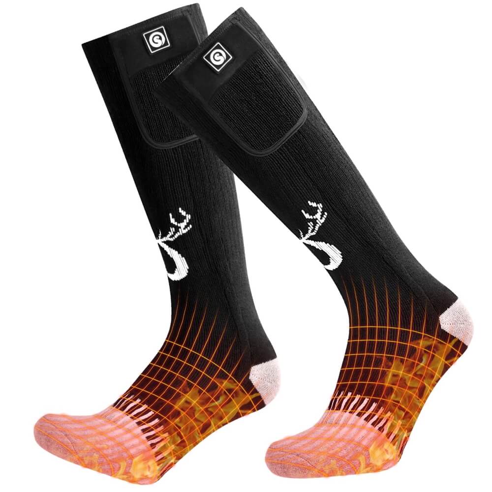 Savior Men Women 7.4V Battery Heated Socks For Outdoor Enthusiasts - Savior Heat UK Official Store