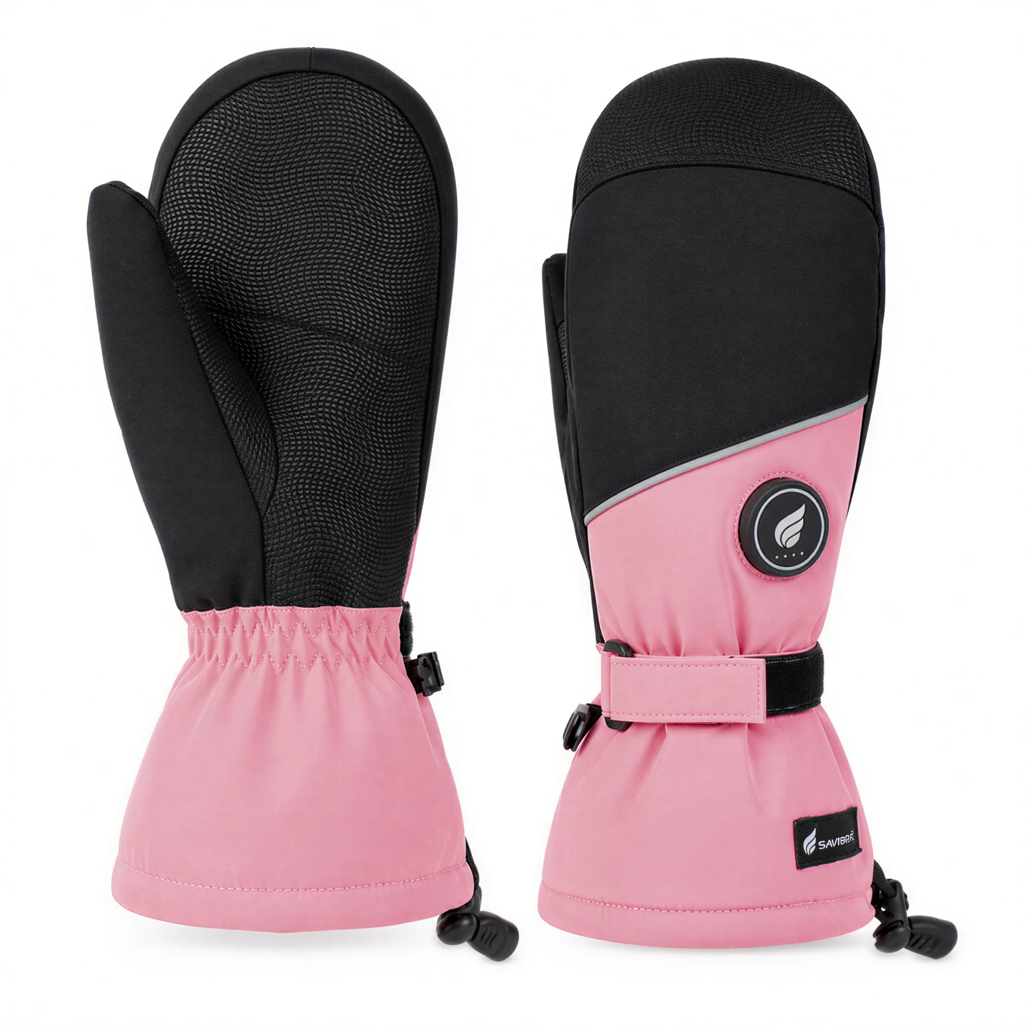 Snow-Ready Lightweight Kids Heated Ski Mittens 01