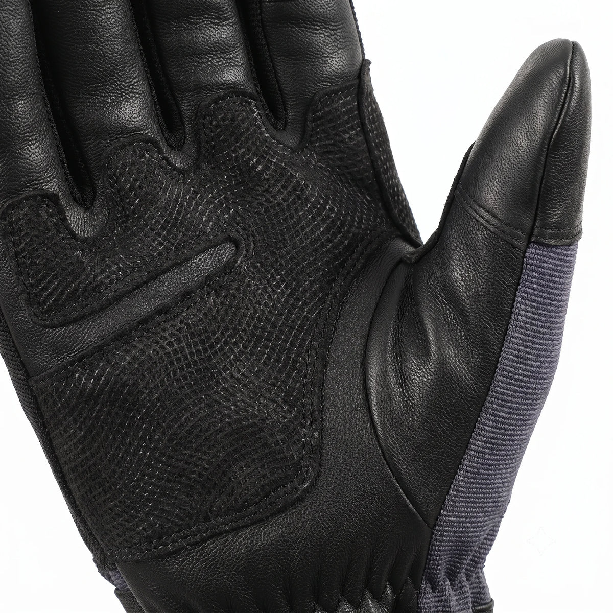 Goatskin Leather Heated Work Gloves – Pro Black 03