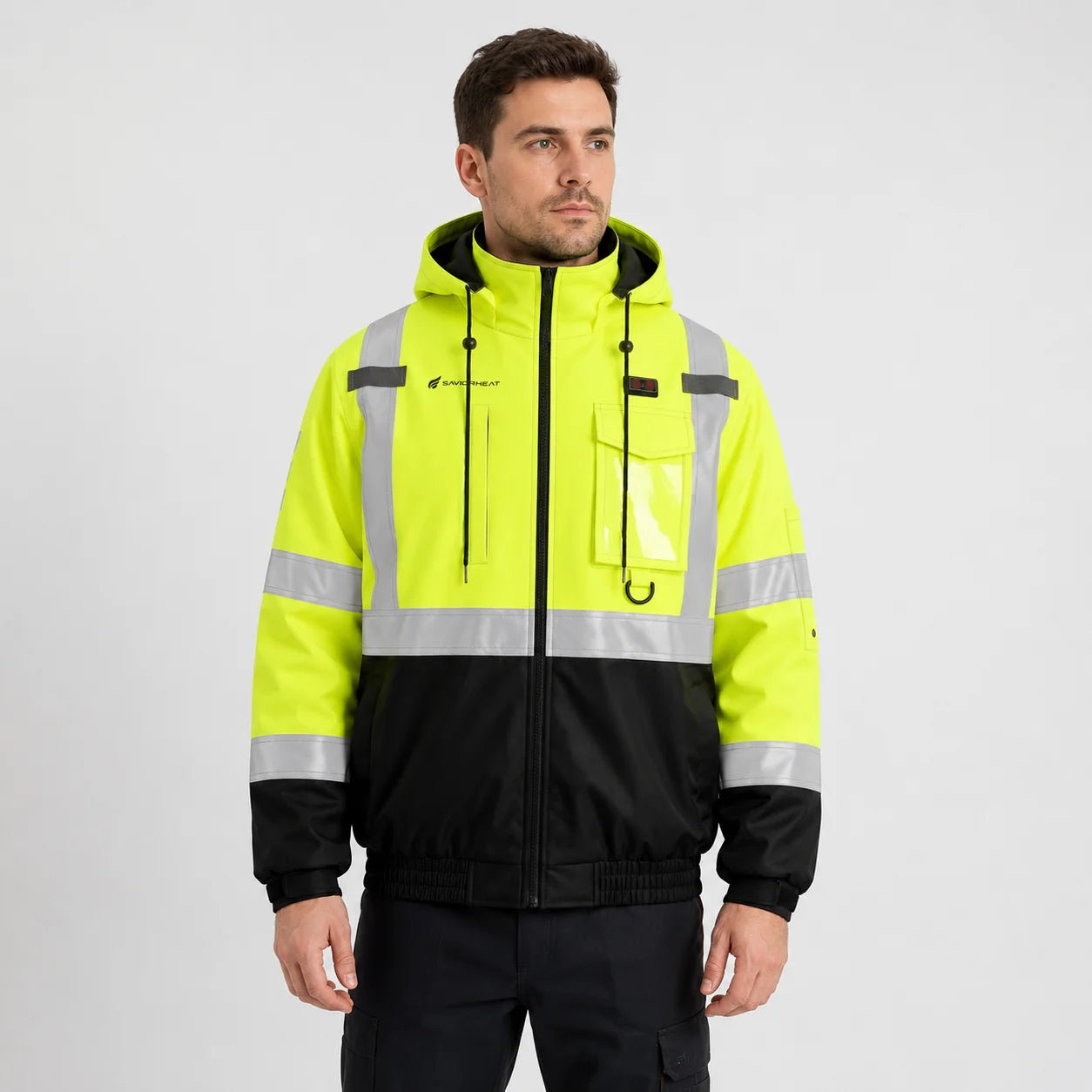 High-Visibility Utility Heated Work Jacket 01