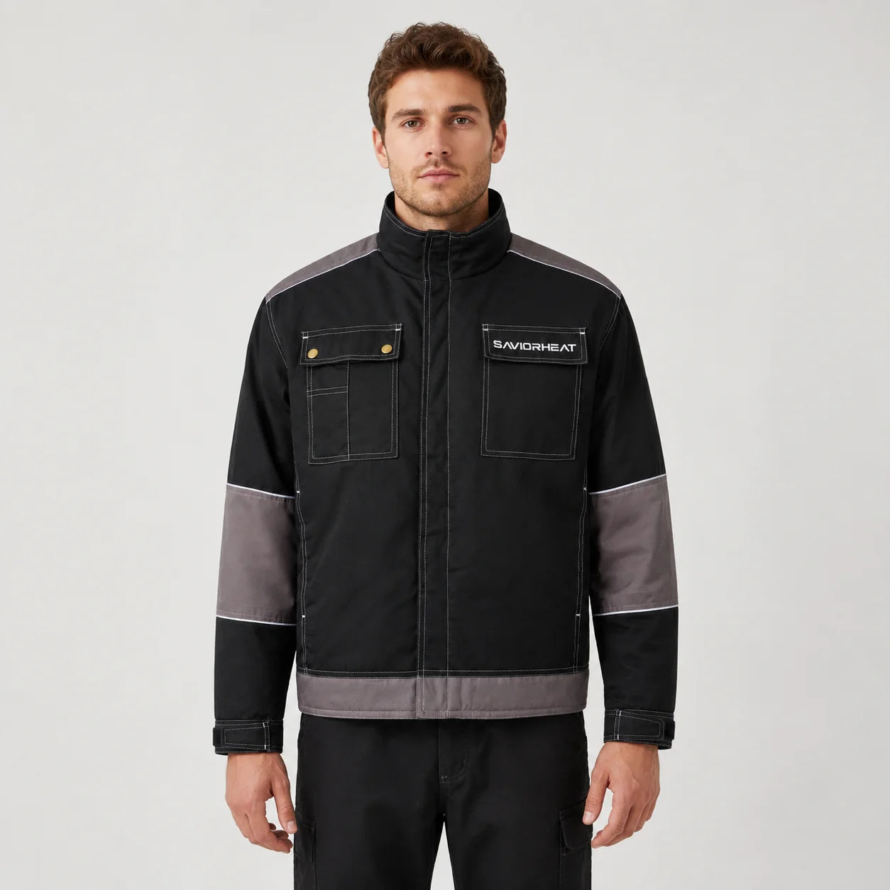 Comfort-Lined Heated Work Jacket 01