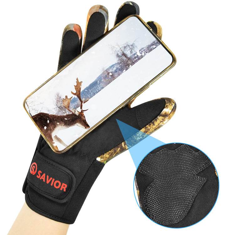 Load image into Gallery viewer, Outlets-Savior Hunting Winter Warm Heated Gloves Windproof for Fishing Hunting Outdoor