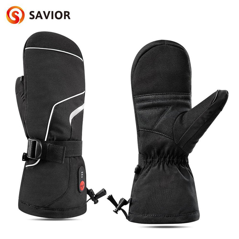 Load image into Gallery viewer, Outlets-Savior Winter Warm Sport Snow Ski Heated Mittens Gloves