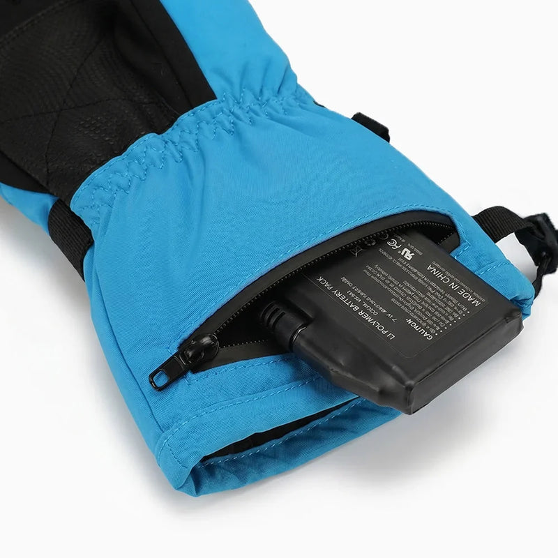 Load image into Gallery viewer, Savior Kids Heated Gloves - 7.4V Fast Heating, Touchscreen Compatible 05