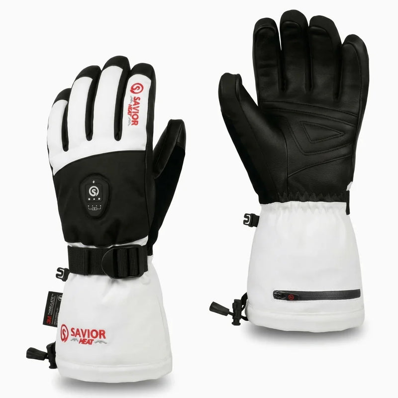 Load image into Gallery viewer, Savior Heated Ski Gloves 2.0 Upgraded Bluetooth Control 3000mAh Fast-Charging Battery Waterproof 01