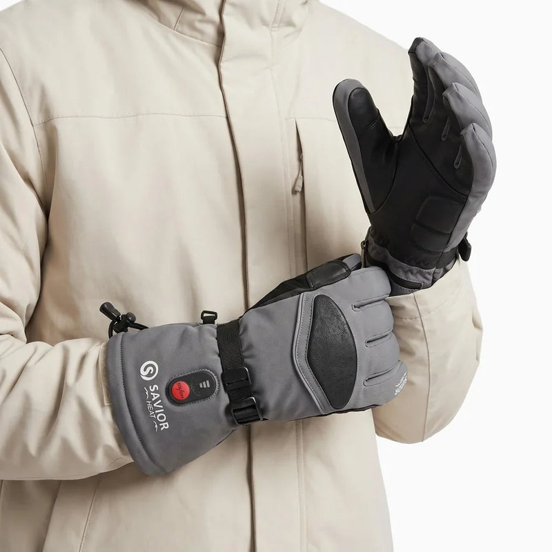 Load image into Gallery viewer, Savior Upgraded Heated Gloves 2.0- 7.4V Fast Charging, Touchscreen Compatible 08