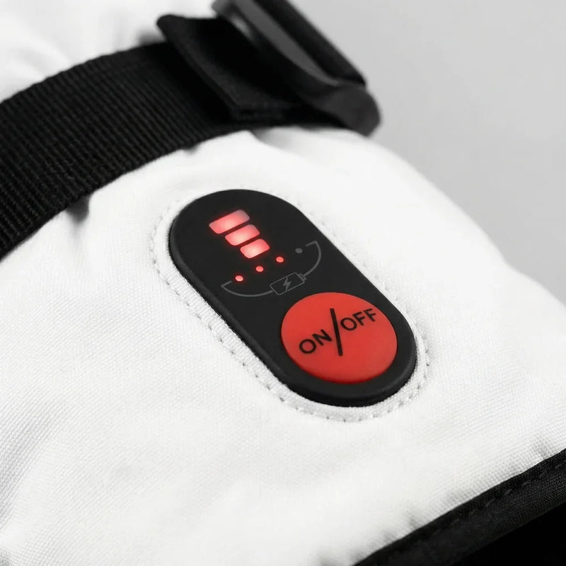 Load image into Gallery viewer, Savior Heated Ski Mittens 2.0 3000mAh Battery Fast Charging Waterproof Sheepskin Material 04