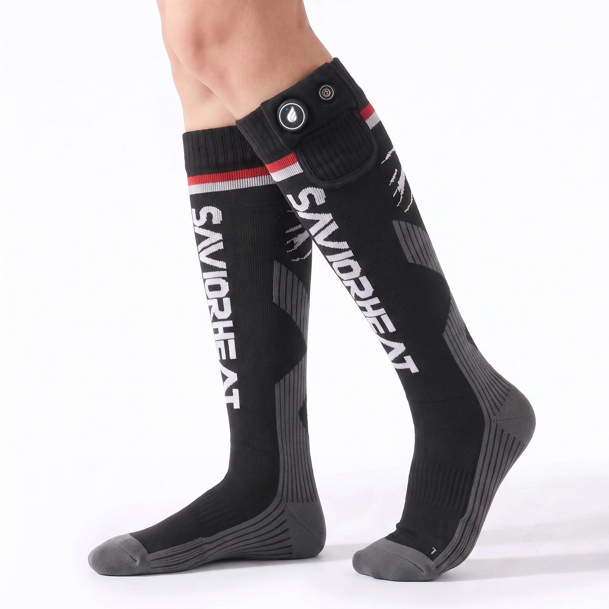 Magsnapic® Charge Smart Heated Ski Socks 06