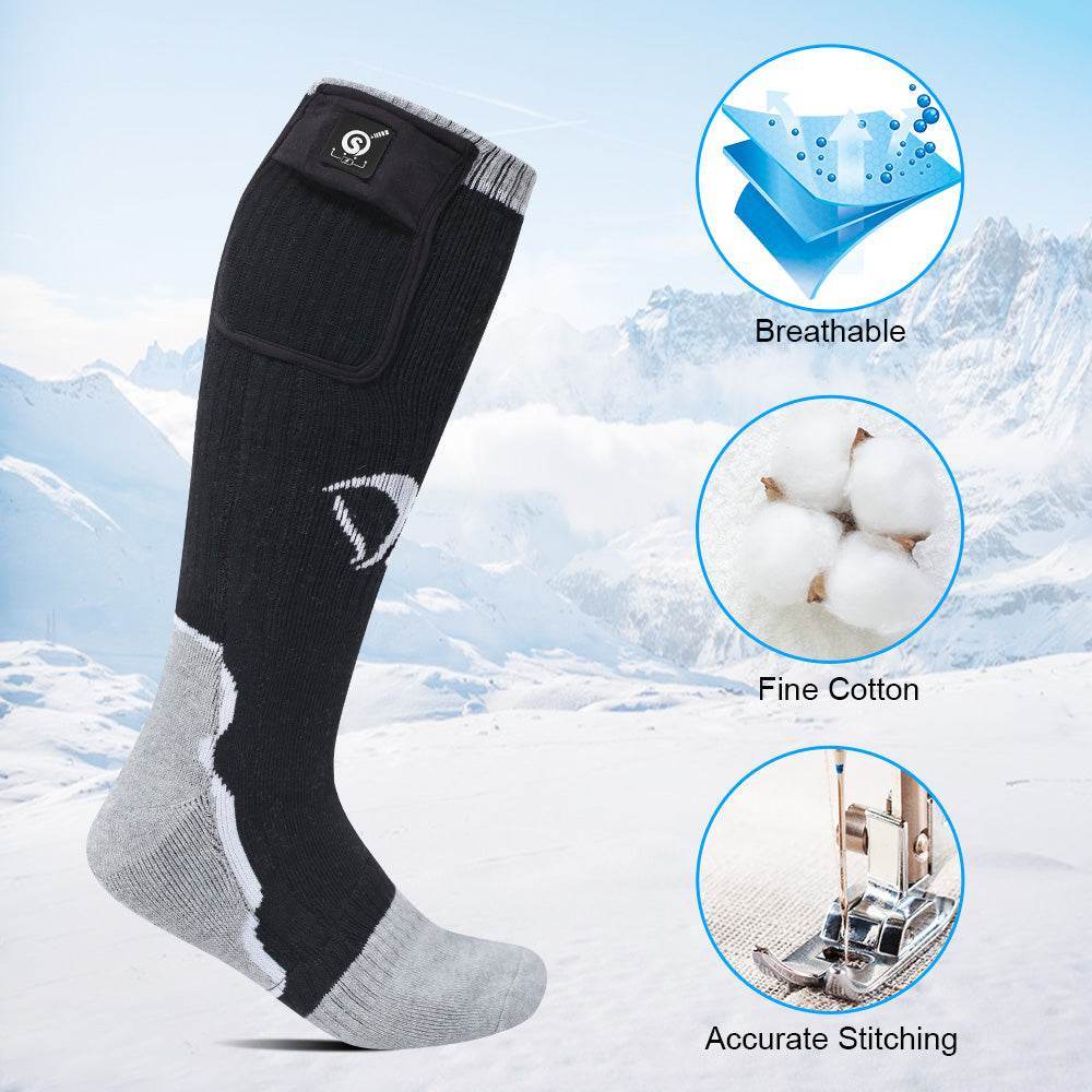 Savior Heat Socks with Rechargeable Battery Winter Outdoor Thermal Cotton Sock - Savior Heat UK Official Store
