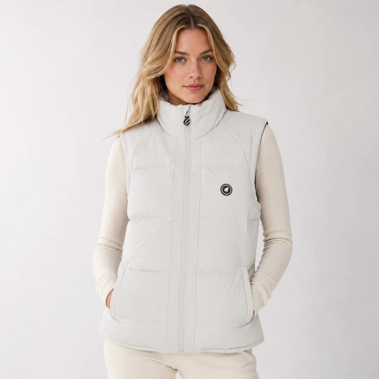 Women’s Drawcord-Hem Heated Vest 01