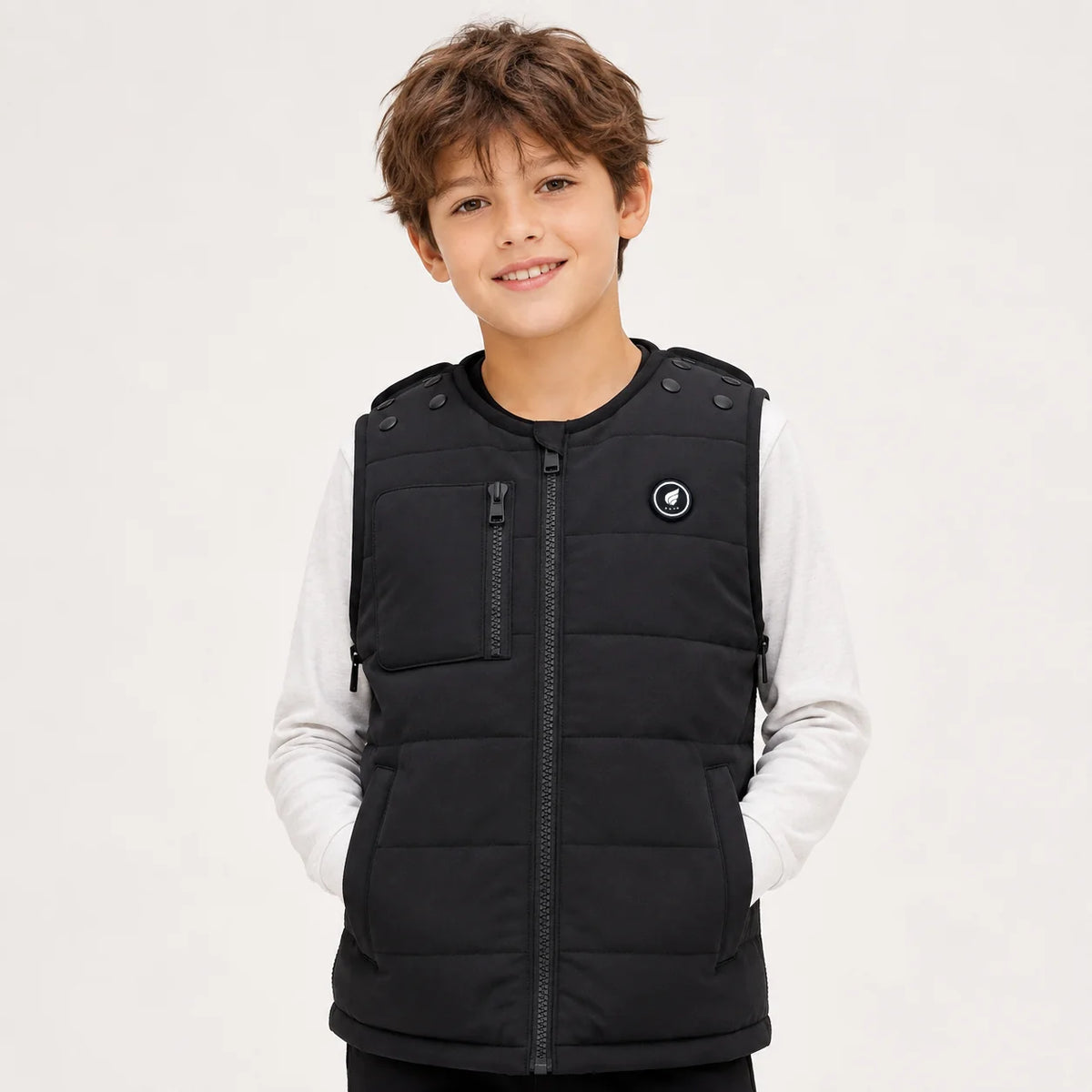 Kids’ Adaptive-Fit Smart Heated Vest 01