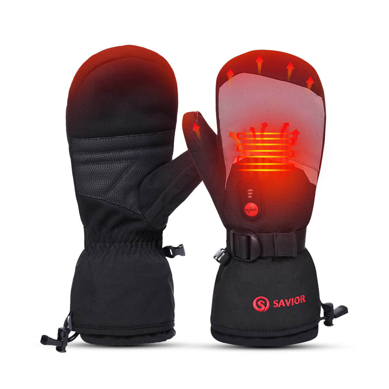 Savior Rechargeable Heated Ski Mittens - Savior Heat UK Official Store