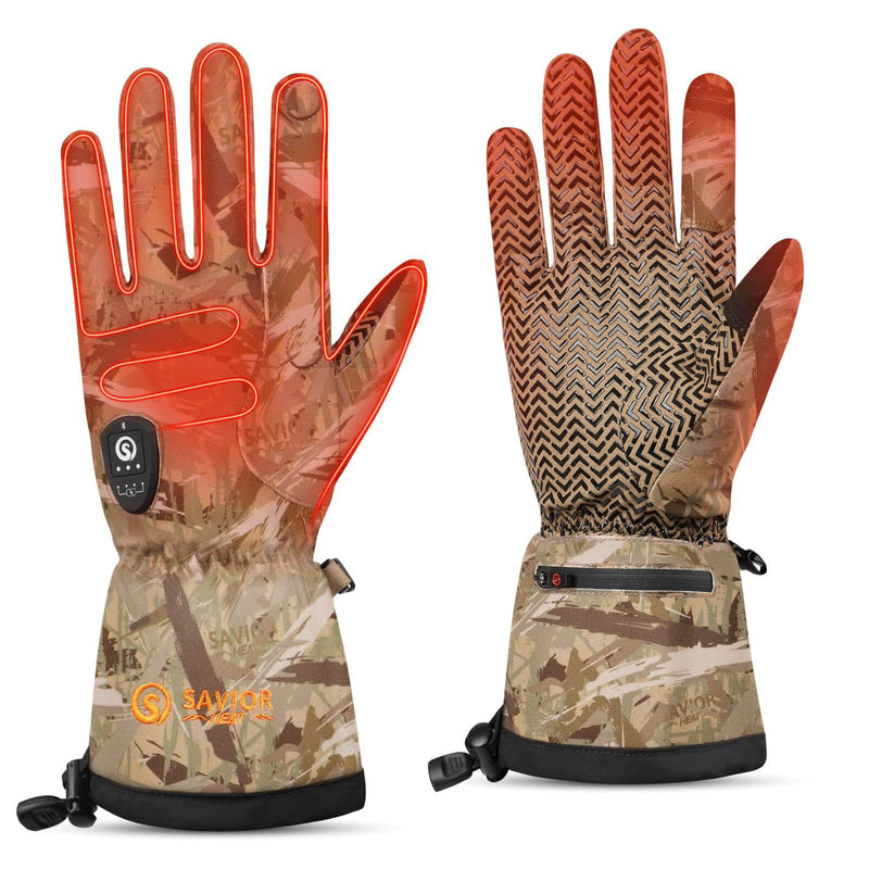 Load image into Gallery viewer, Savior Heated Hunting Gloves 2.0 Upgraded Heating Technology,3000mAh Fast-Charging Battery
