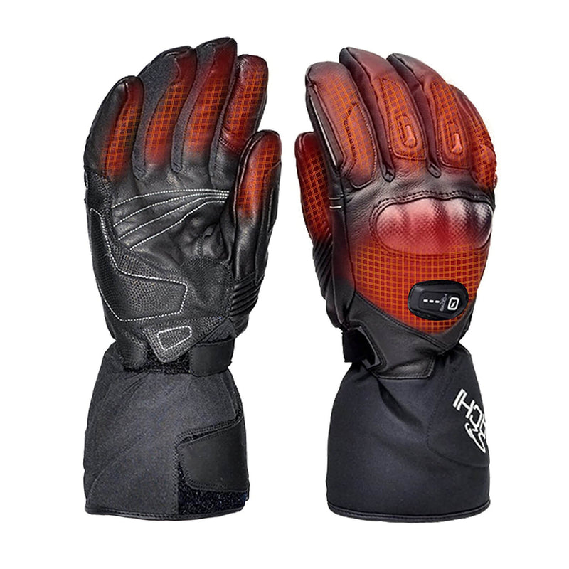 Load image into Gallery viewer, 12V Waterproof Heated Motorcycle Gloves
