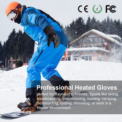 Savior Leather Waterproof Heated Gloves - Savior Heat UK Official Store