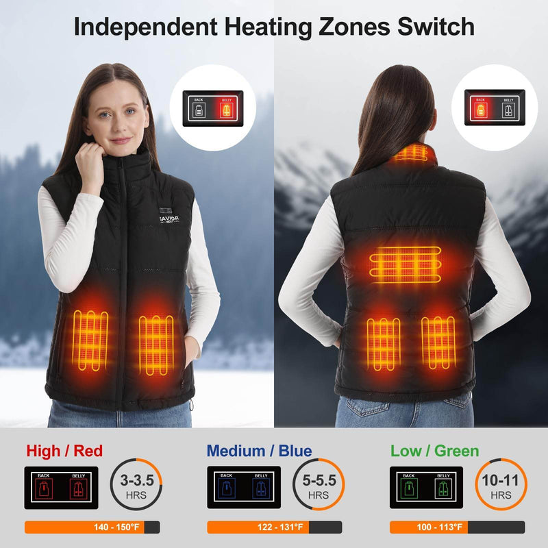 Load image into Gallery viewer, Savior Electric Women&#39;s Heated Lightweight Vest
