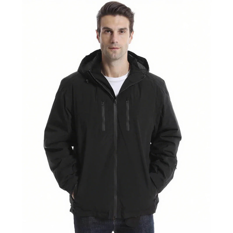 Load image into Gallery viewer, SAVIOR HEAT Heated Jackets for Men Electric Heating Coat Outdoor Waterproof 01
