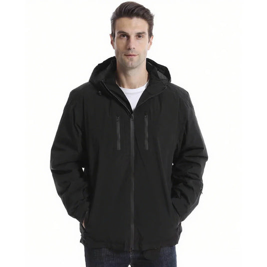 SAVIOR HEAT Heated Jackets for Men Electric Heating Coat Outdoor Waterproof 01