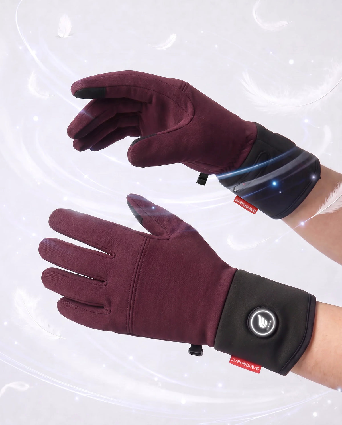 Soft-Touch Lightweight Heated Glove Liners by SAVIOR HEAT