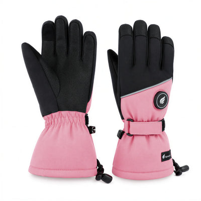 Snow-Ready Lightweight Kids Heated Ski Gloves 01