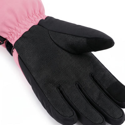 Snow-Ready Lightweight Kids Heated Ski Gloves 03