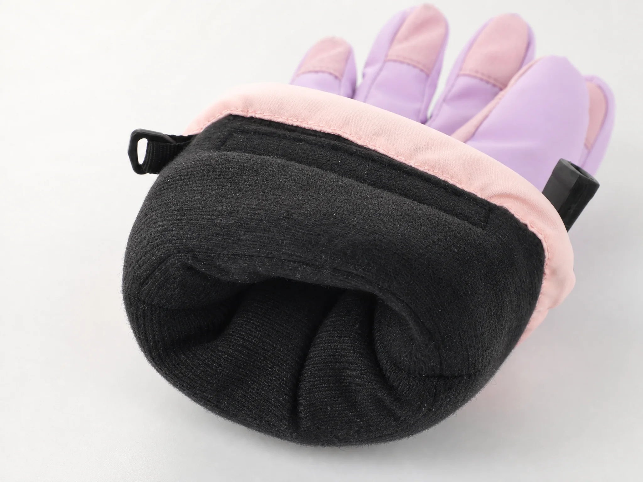 Soft, Comfortable Bear-Print Kids Heated Ski Gloves by SAVIOR HEAT
