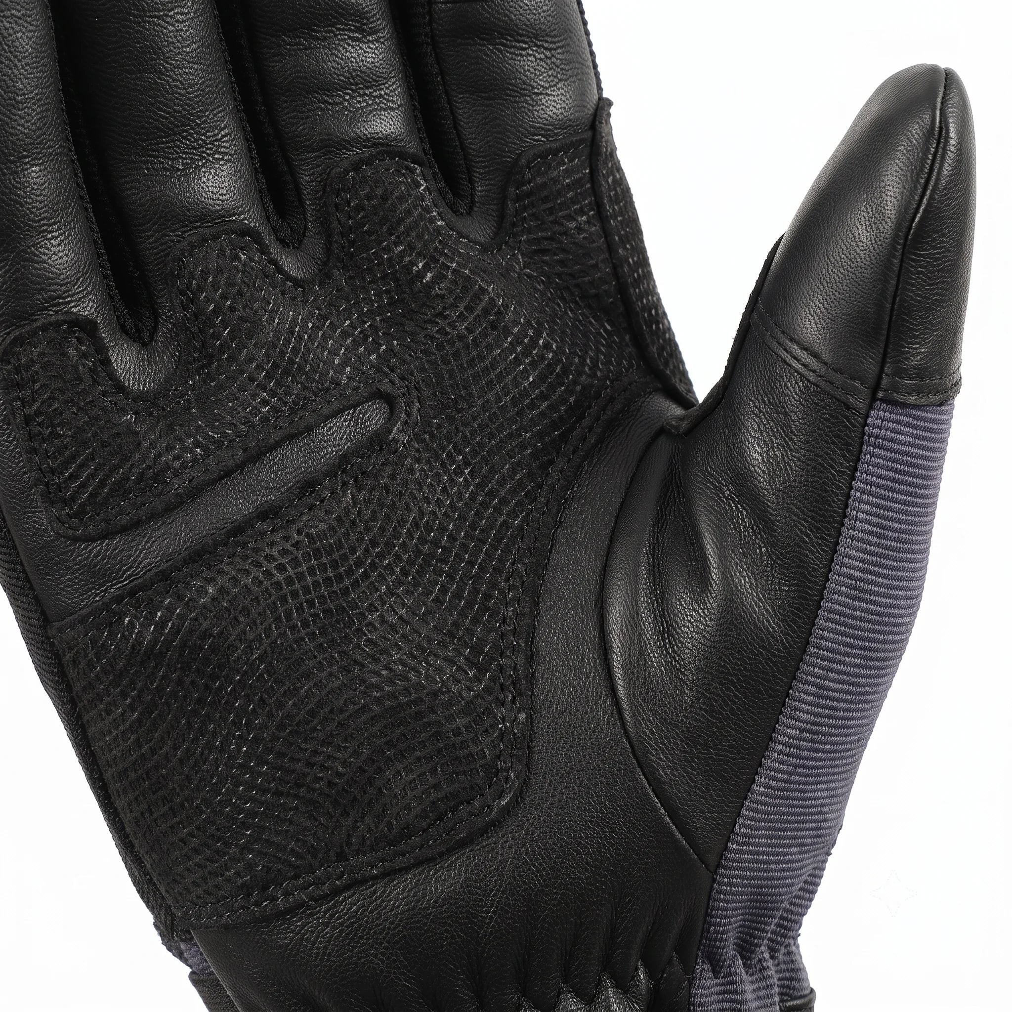 Goatskin Leather Heated Work Gloves – Pro Black 03