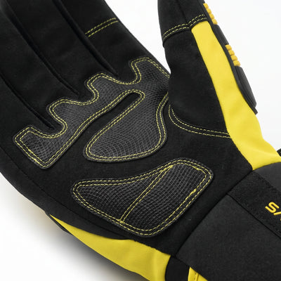 Heavy-Duty Heated Work Gloves – Cinch-Cuff Hi-Vis Yellow 03