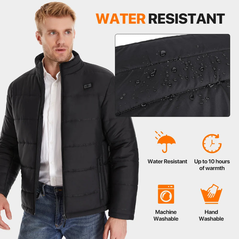 Load image into Gallery viewer, Winter Men Electric Heated Outwear Keep Warm 06
