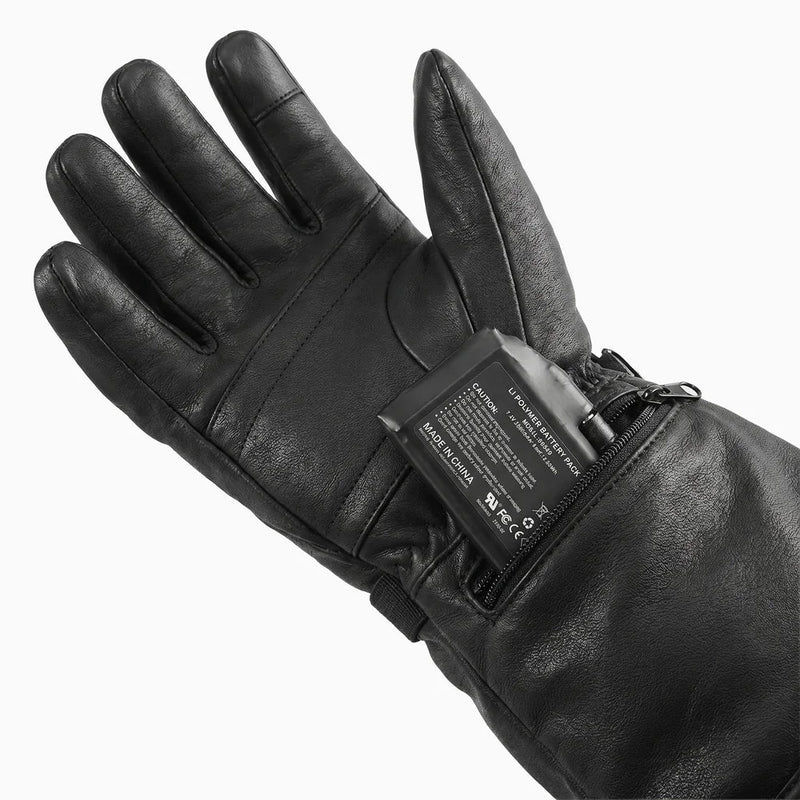 Load image into Gallery viewer, Savior Electric Heated Leather Gloves 05
