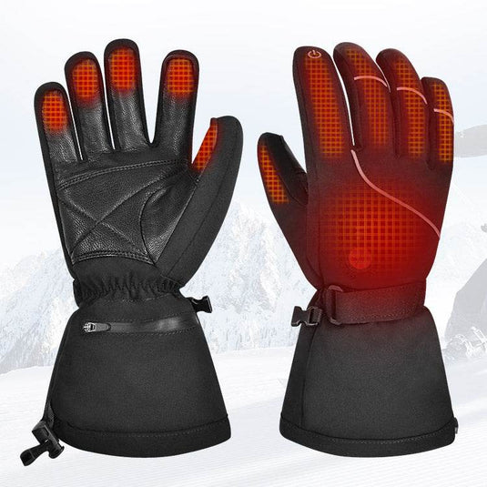 Outlets-Savior Winter Windproof  Outdoor Sports heated ski gloves