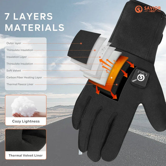 Savior Thin Heated Breathable Gloves 05
