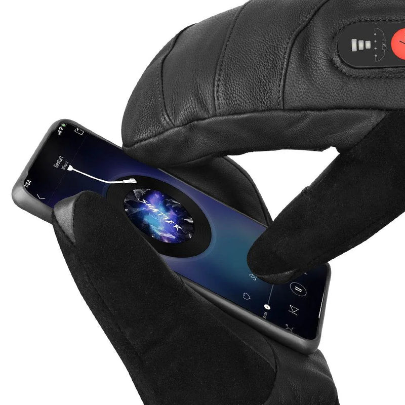 Load image into Gallery viewer, Savior 7.4V Battery Heated  Leather Mittens 04
