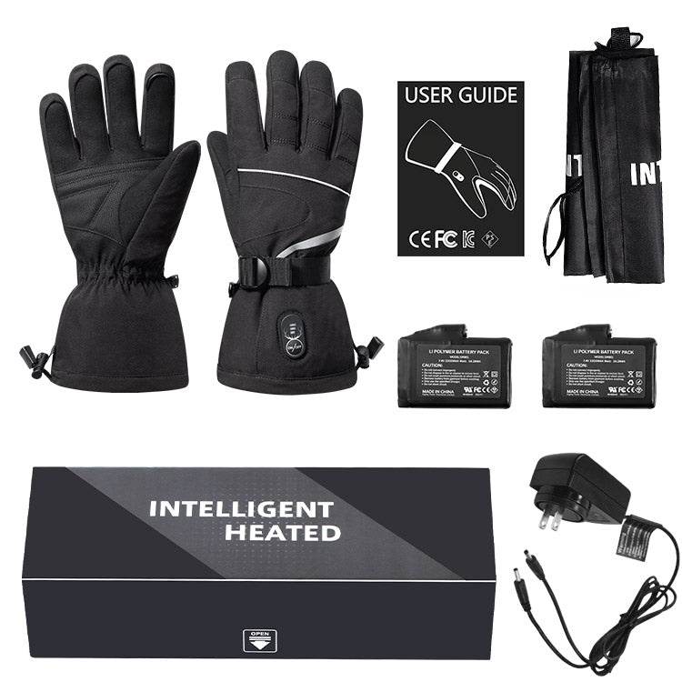 Load image into Gallery viewer, Outlets-Savior Heating Ski Outdoor Sports Warm Touch Screen Heated Gloves
