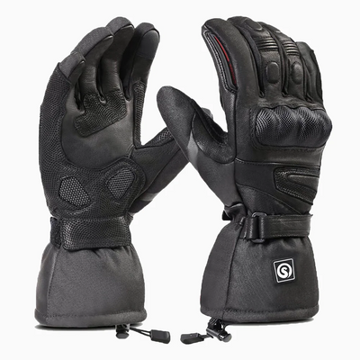 Savior Heated Sheepskin Motorcycle Gloves - Savior Heat UK Official Store