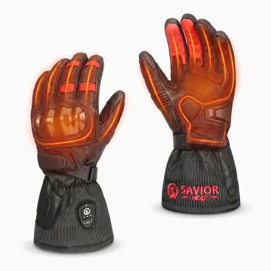 Savior Bluetooth  Battery Heated Motorcycle Gloves 2.0 02