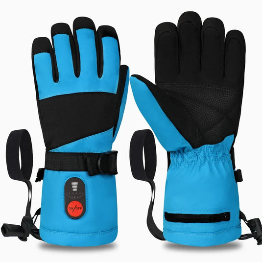 Savior Kids Heated Gloves - 7.4V Fast Heating, Touchscreen Compatible 01