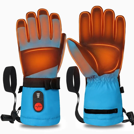 Savior Kids Heated Gloves - 7.4V Fast Heating, Touchscreen Compatible 02