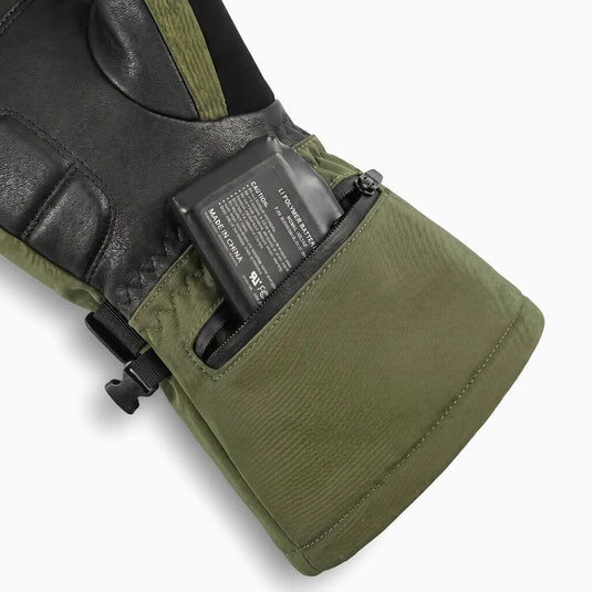 Savior Upgraded Heated Gloves 2.0 with Waterproof Goat Leather and Quick Charge 06