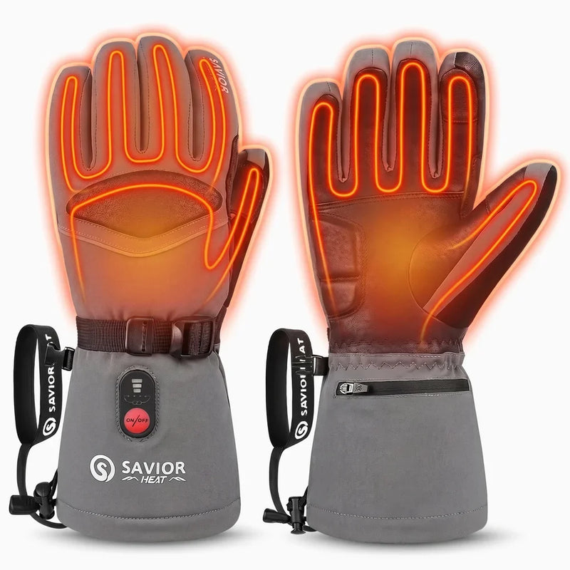 Load image into Gallery viewer, Savior Upgraded Heated Gloves 2.0- 7.4V Fast Charging, Touchscreen Compatible 02
