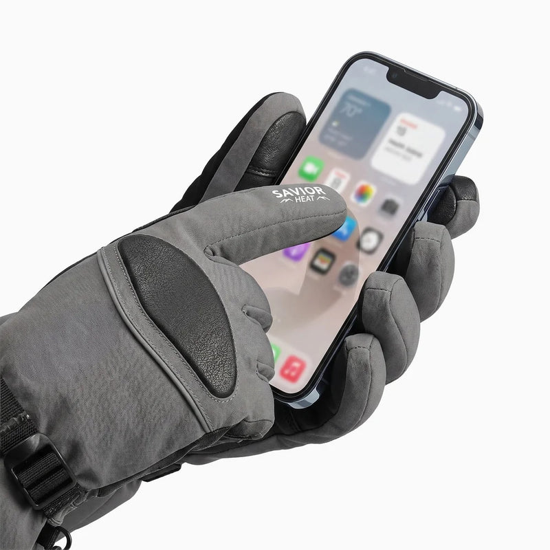 Load image into Gallery viewer, Savior Upgraded Heated Gloves 2.0- 7.4V Fast Charging, Touchscreen Compatible 07
