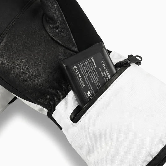 Savior Heated Ski Mittens 2.0 3000mAh Battery Fast Charging Waterproof Sheepskin Material 05