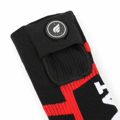 Stable Fit Heated ski Socks 04