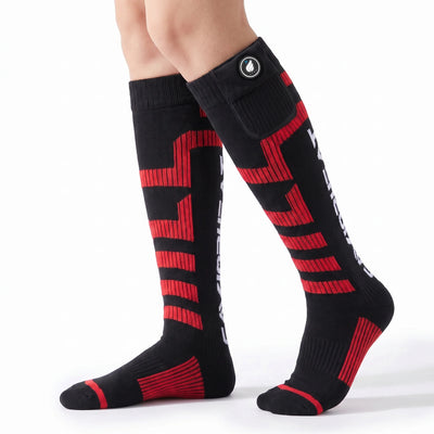 Stable Fit Heated ski Socks 06