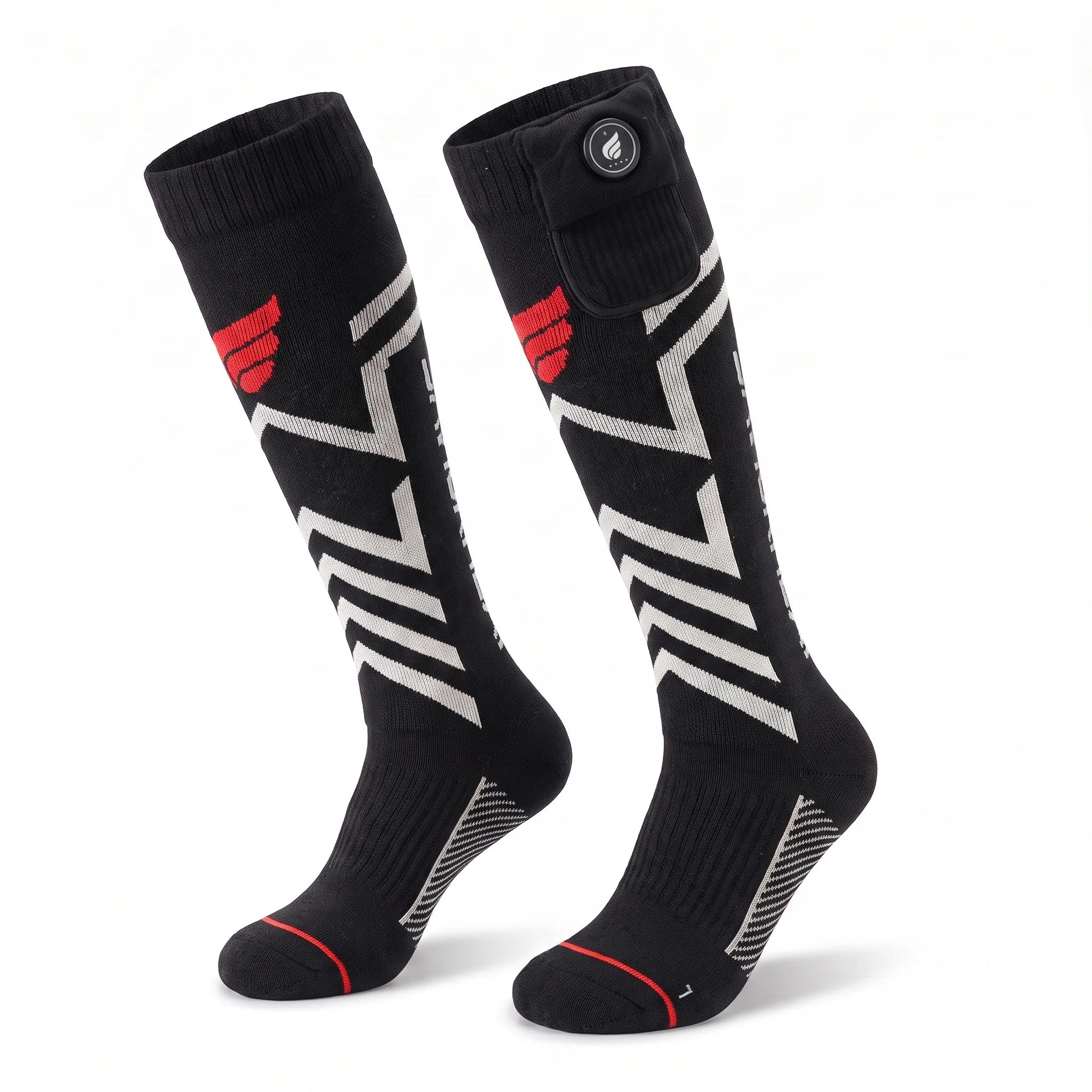 Silverline All-Around Comfort Heated Ski Socks 01