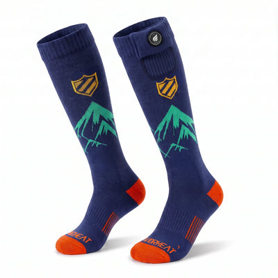 Cushioned Boot Comfort Heated Ski Socks 01