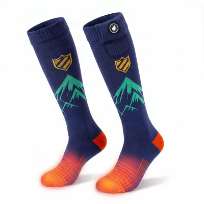 Cushioned Boot Comfort Heated Ski Socks 02